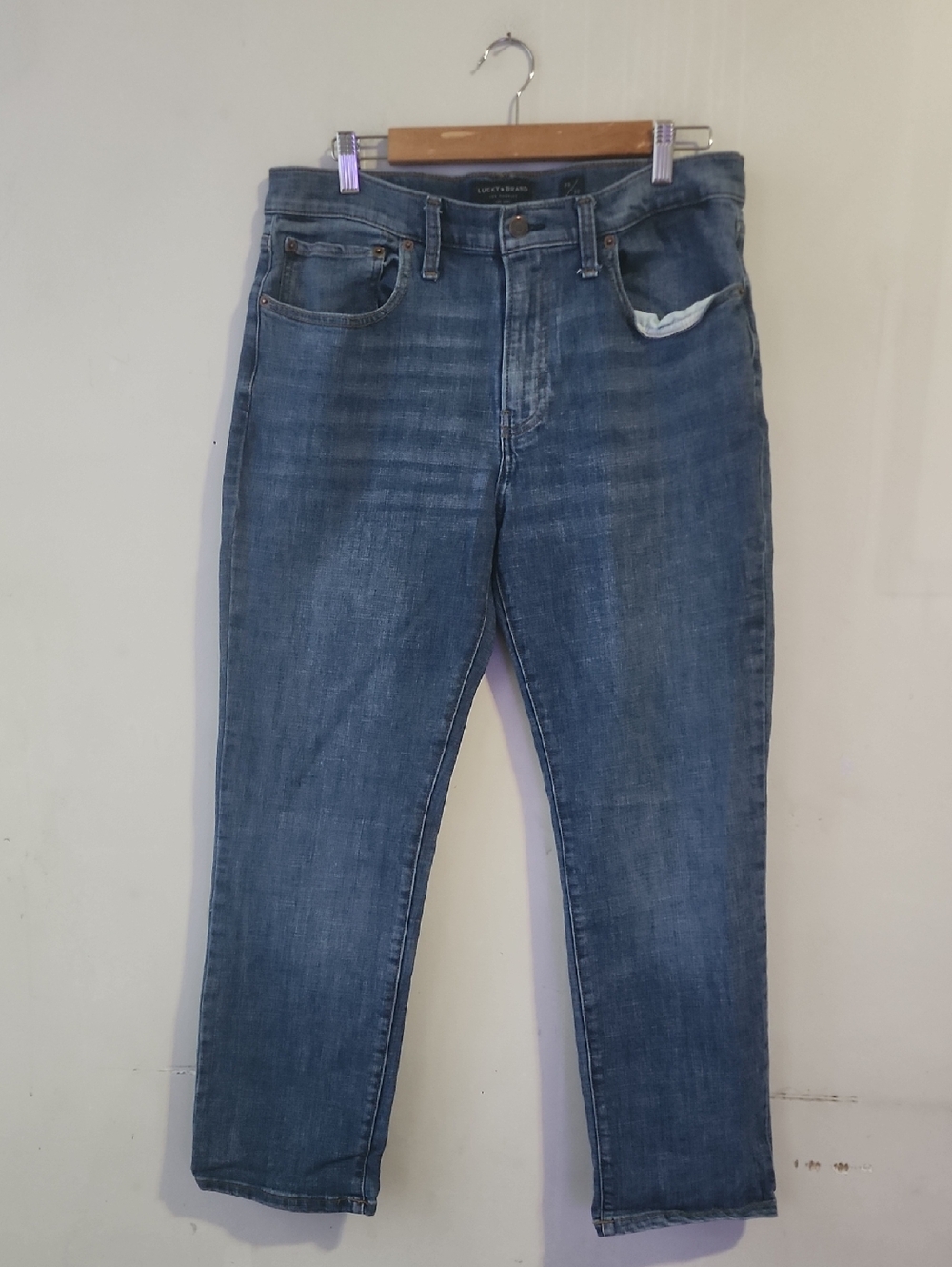 Lucky Brand Men's Straight-Leg Blue Jeans